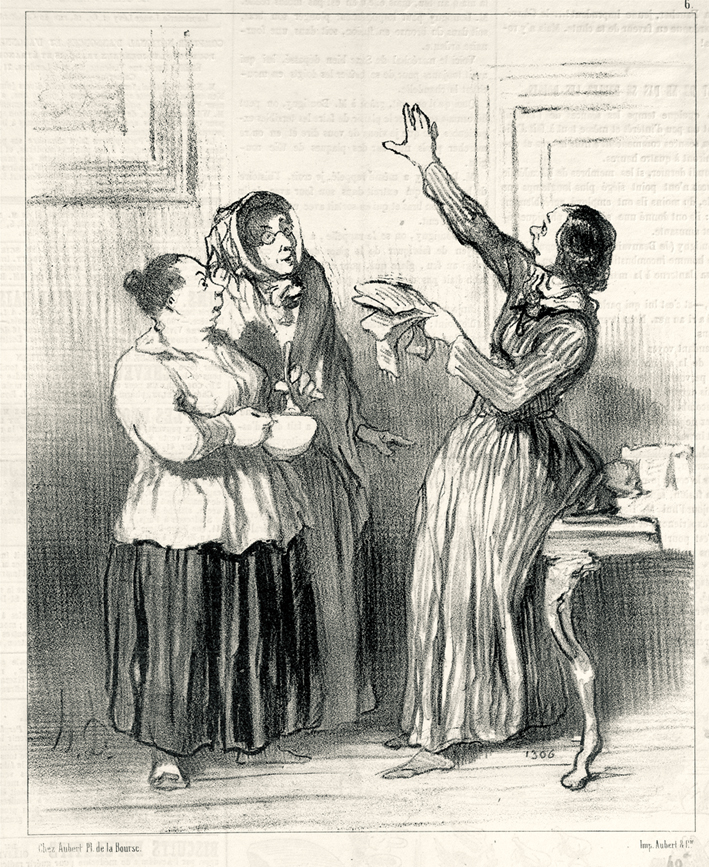  奥诺雷·杜米埃 Honore Daumier ——在当今社会探索女性
